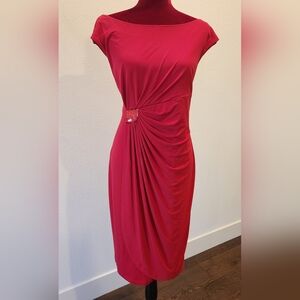 Elegant Red Evening Dress